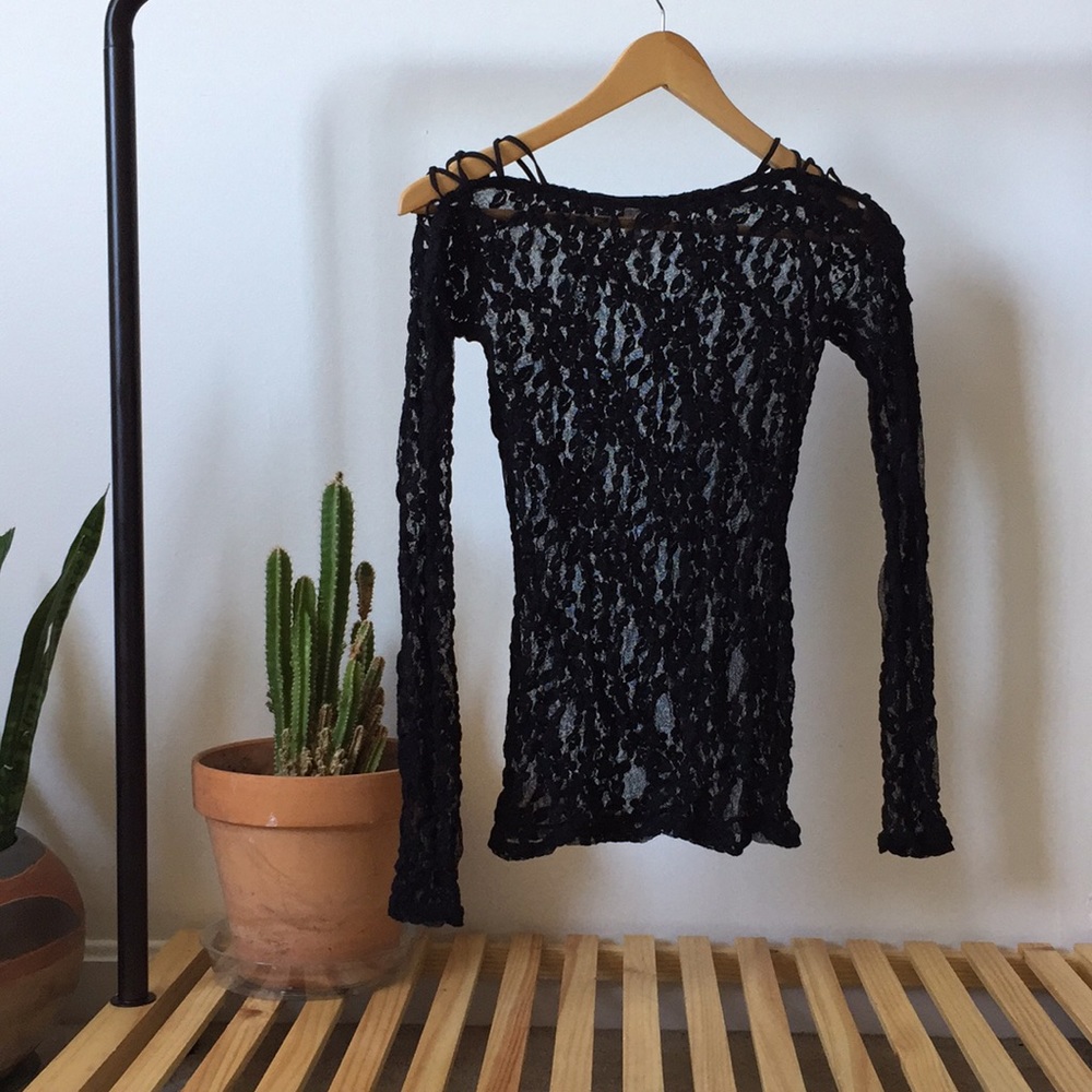 Free people lace top